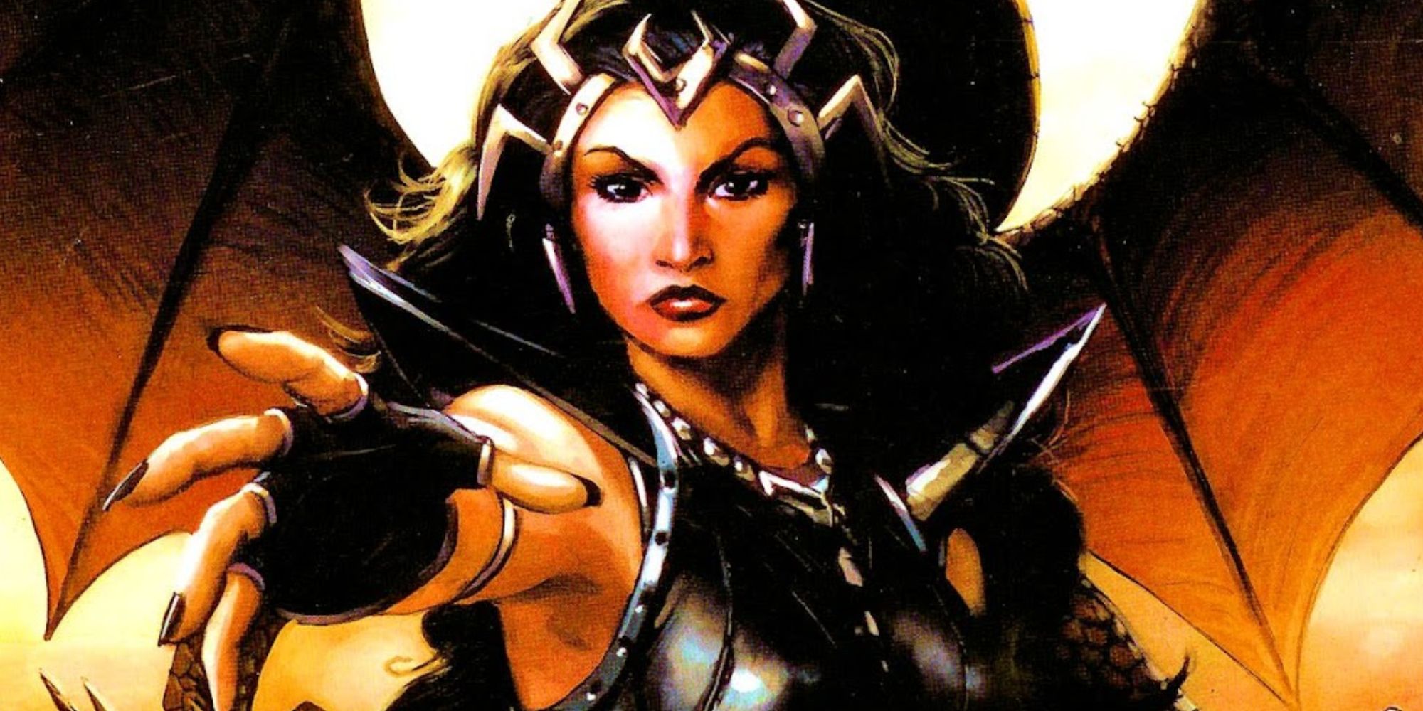 The human form of Takhisis, the goddess of evil dragons from D&D's Dragonlance