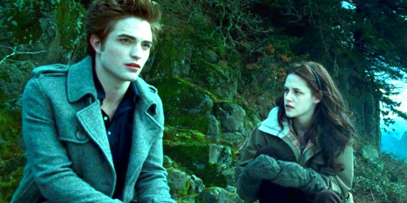Edward dan Bella berbicara di Twilight