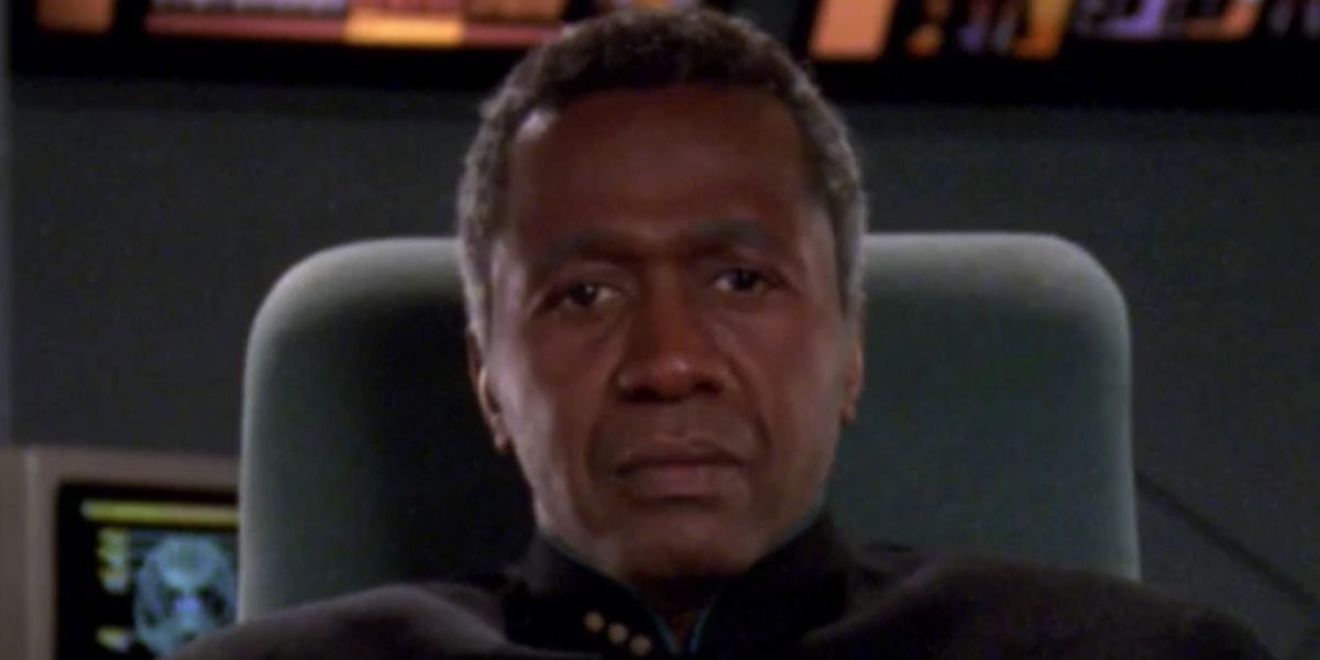 A picture of Ben Vereen in a cameo role in Star Trek TNG is shown.