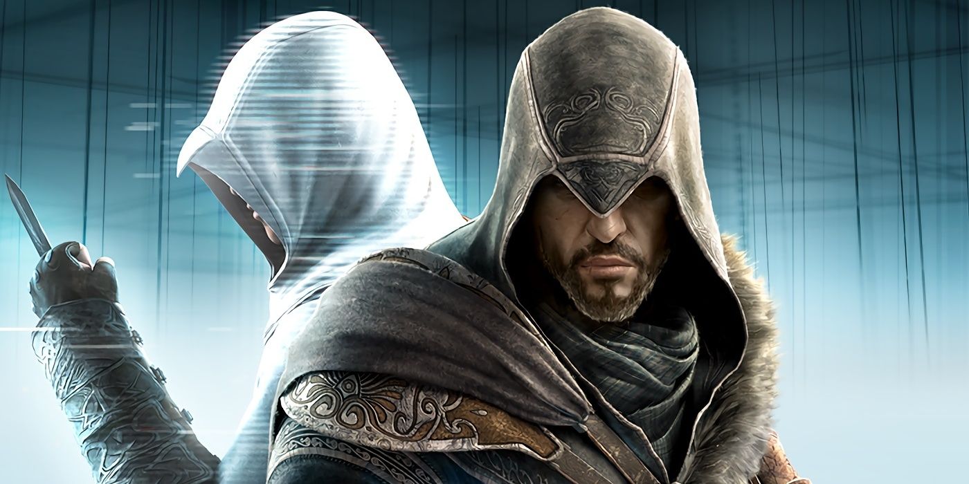 Ezio e Altair lado a lado em Assassin's Creed Revelations 