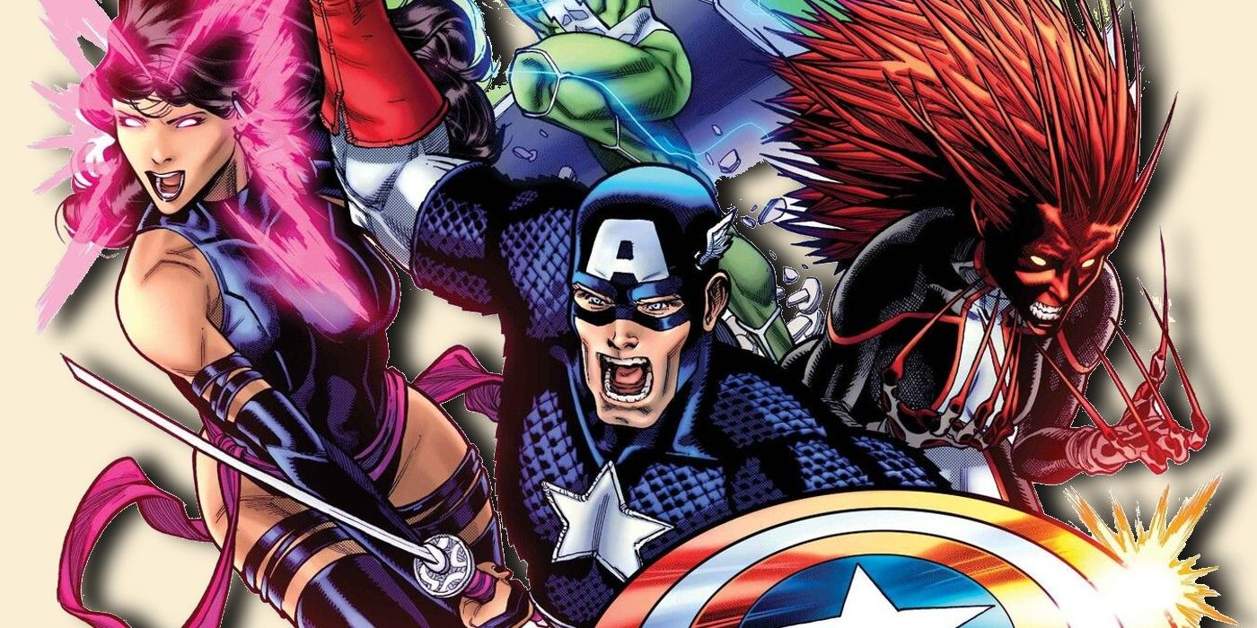 FCBD 2023 Avengers X-Men Uncanny Avengers Tease Cover Featured Image