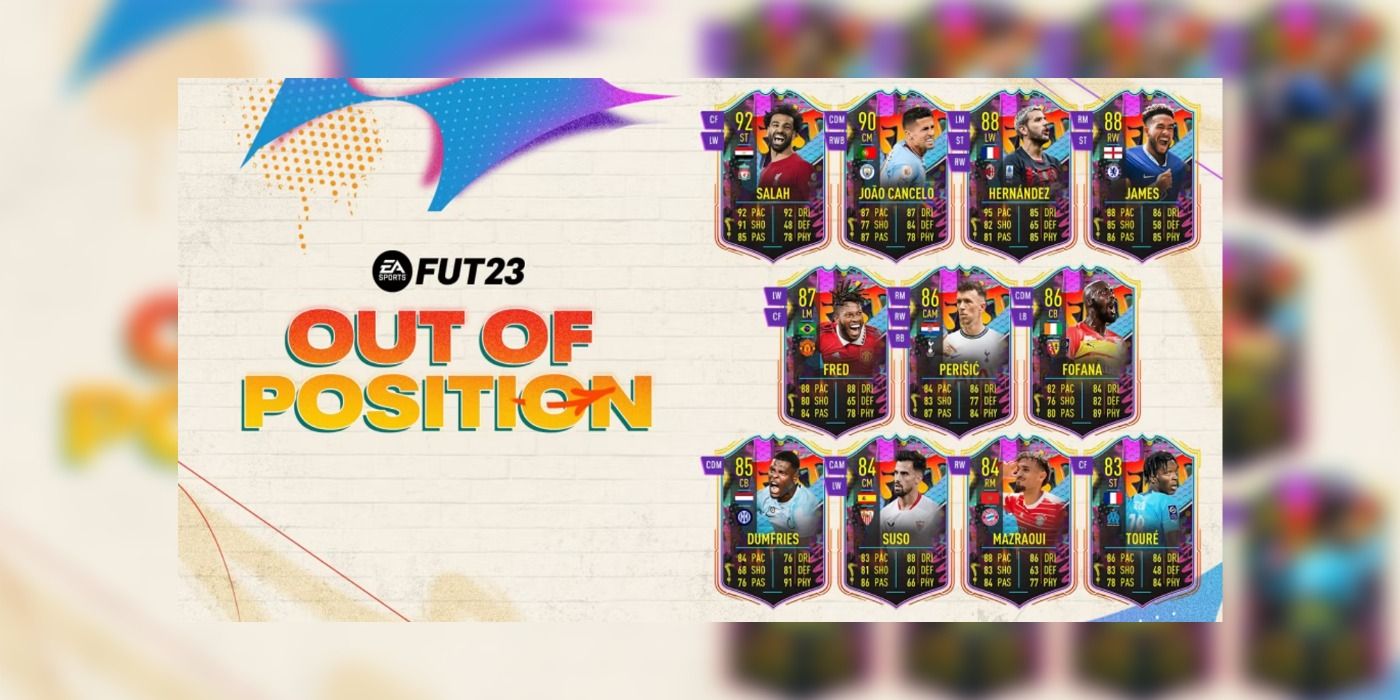 FIFA 23 Out Of Position Promotion Graphic