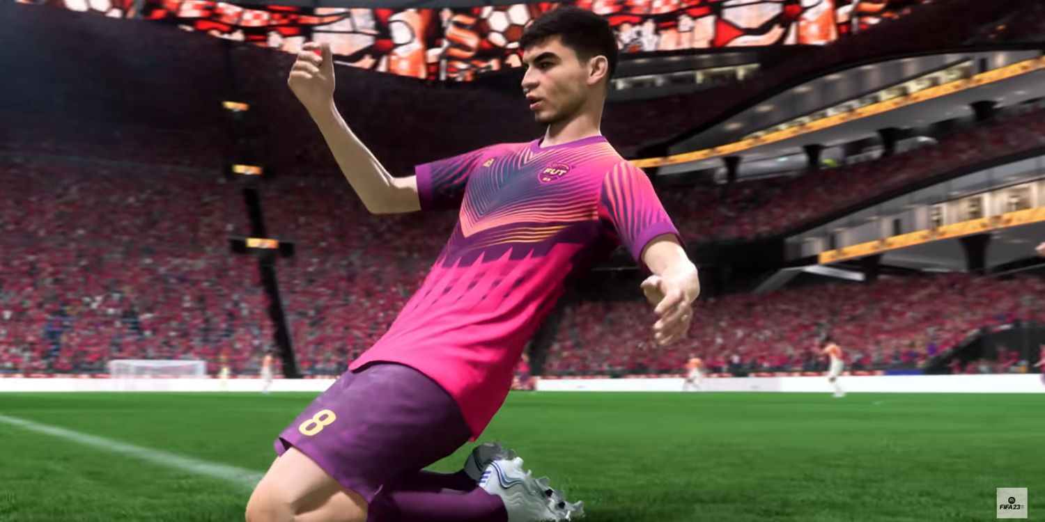 FIFA 23 Ultimate team player wearing generic kit