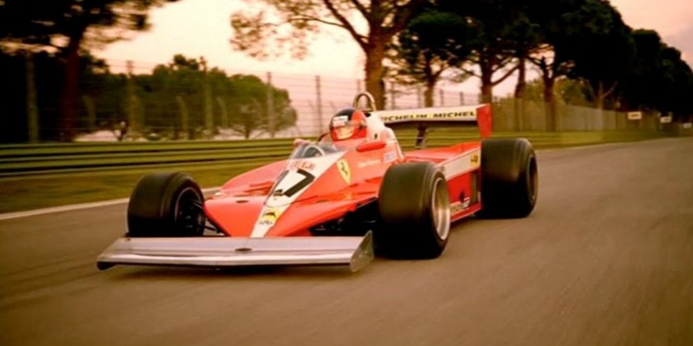 A Formula 1 car in Ferarri (2003)