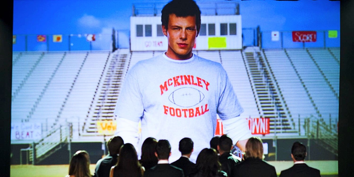Finn in The Quarterback Glee Episode