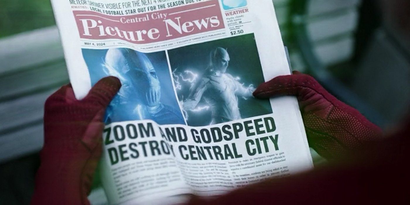 Flash Temporada 8 Jornal Zoom Godspeed