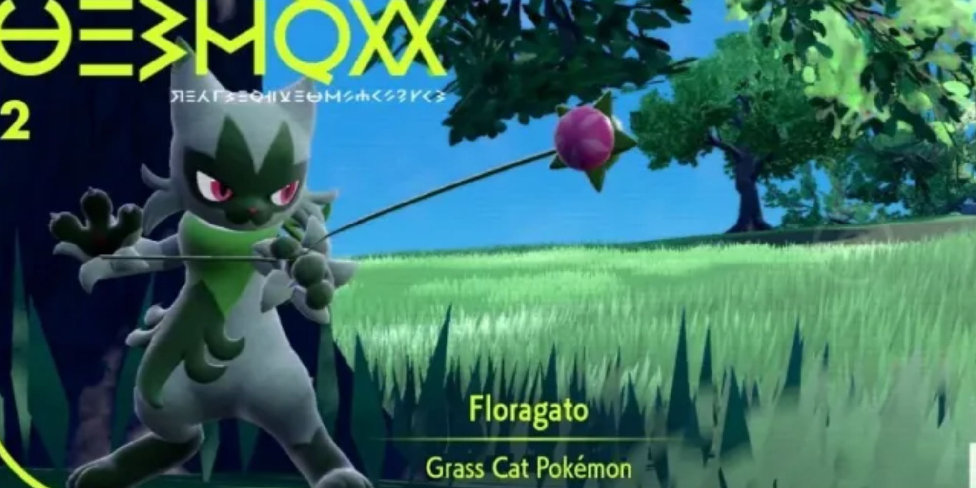 Floragato in Pokemon Scarlet and Violet