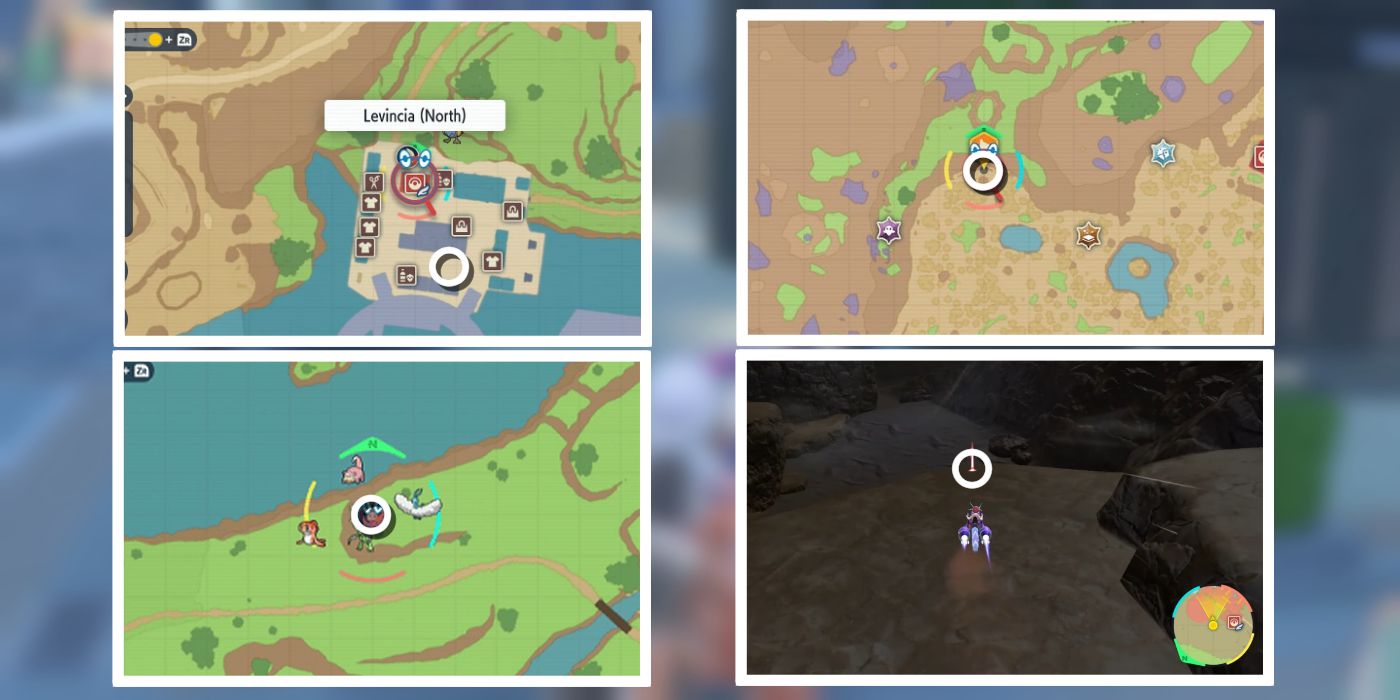 Quatro localizações de pedras ovais em Pokémon Scarlet & Violet
