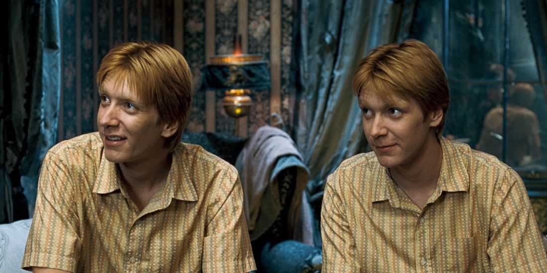 Fred e George Weasley de Harry Potter. 