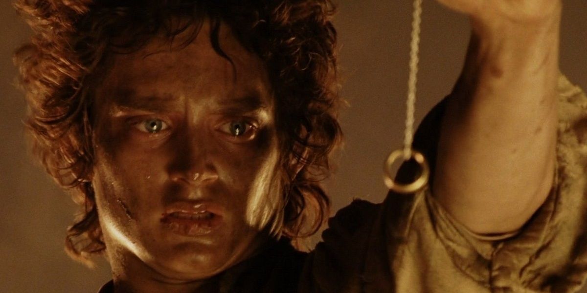 Frodo with the One Ring in Lord of the Rings The Return of the King