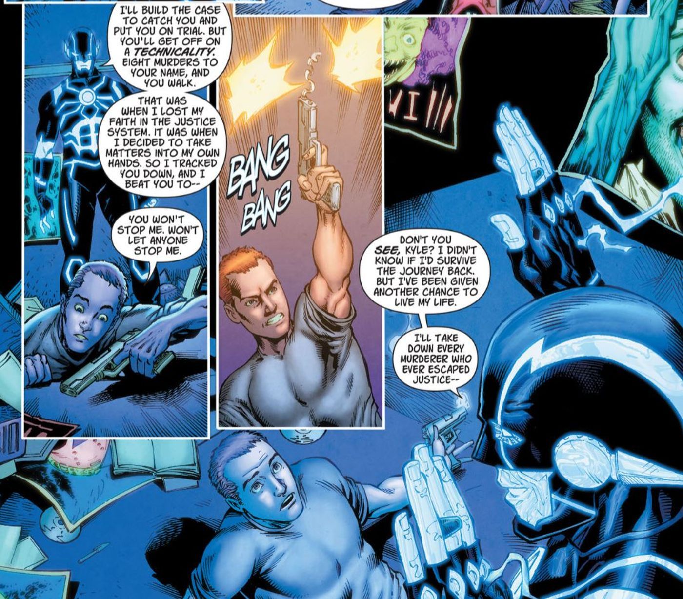 Futuro Flash mata estudante DC Comics