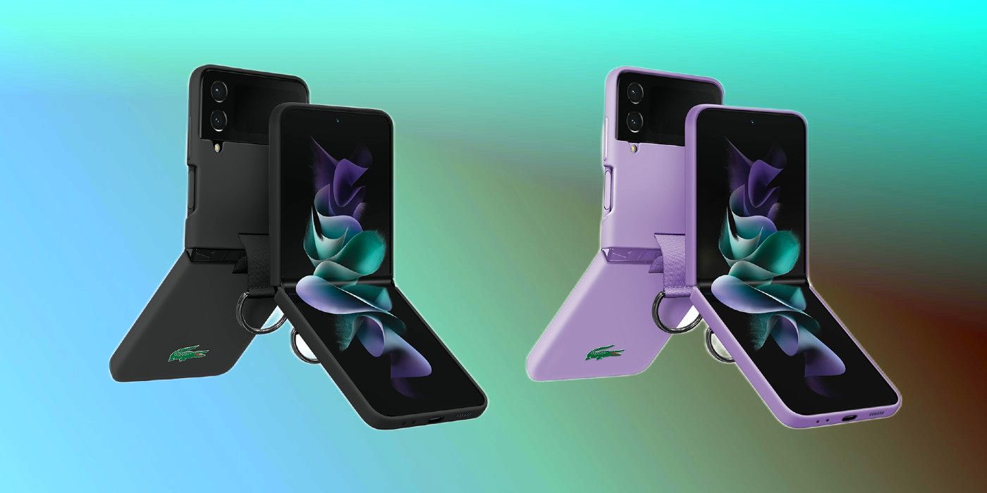 These Galaxy Z Flip 4 Cases By Lacoste Are Super Functional