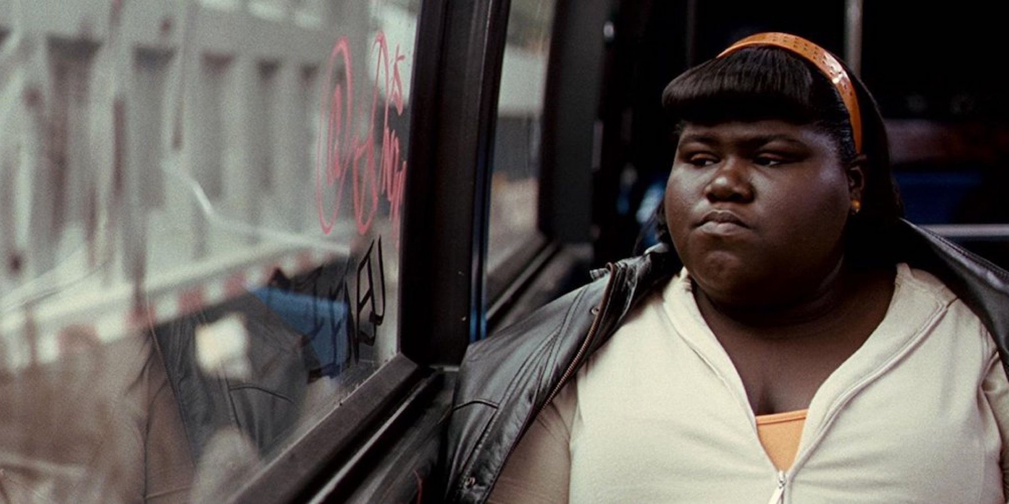 Gabourey Sidibe como Precious in Precious (2009)