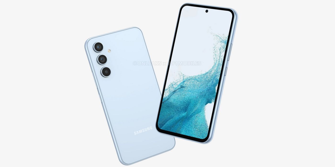 Galaxy A54 render