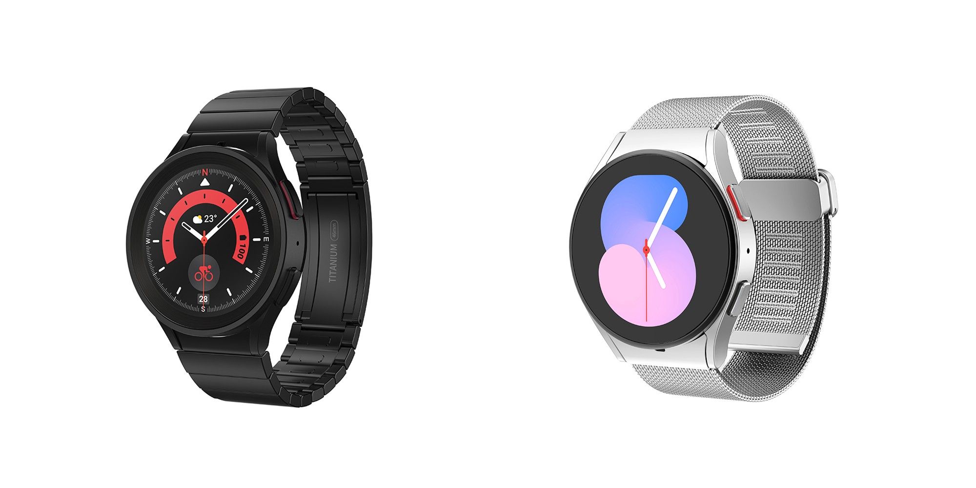 Galaxy Watch 5 series metal bands