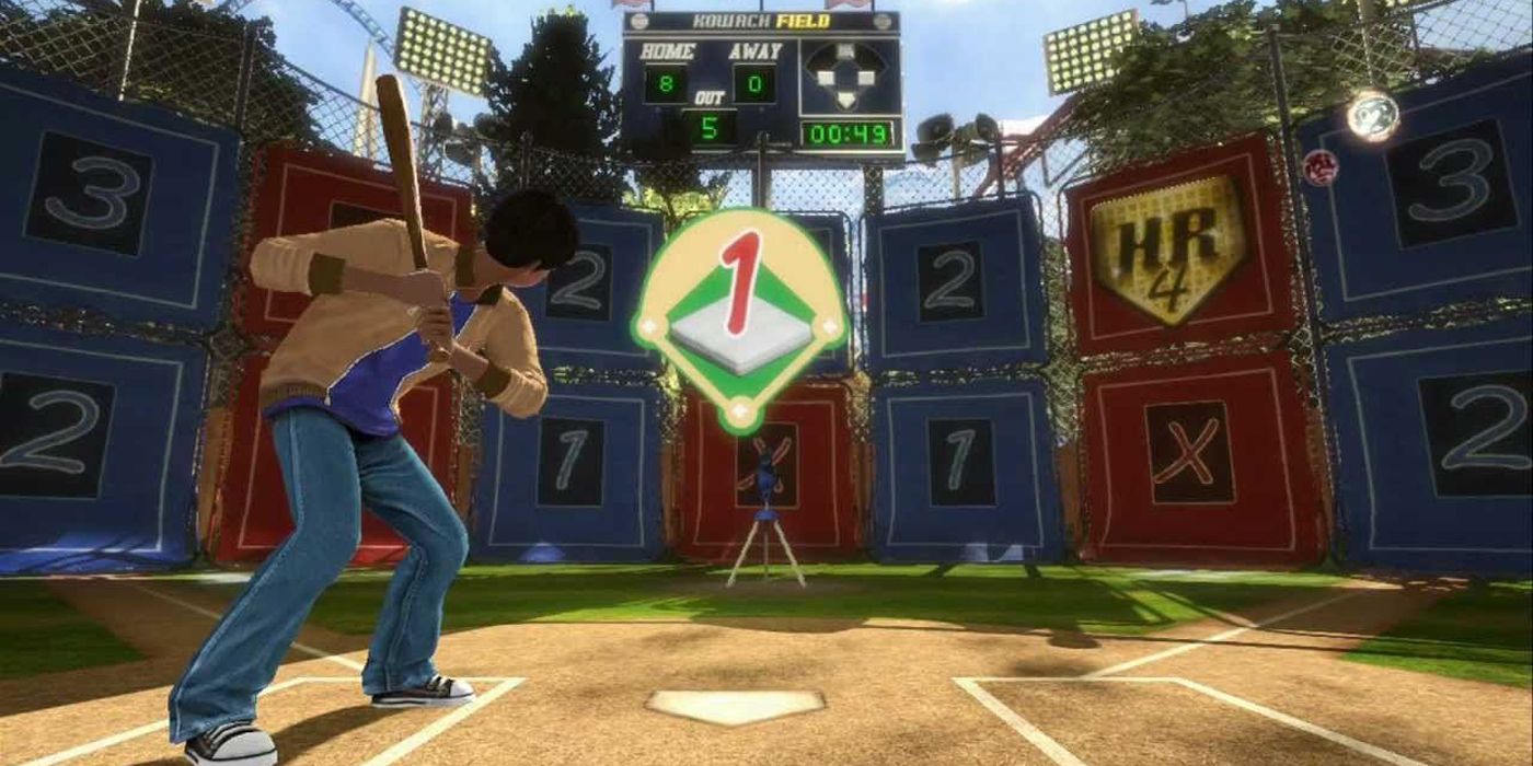 Baseball in Game Party Champions on the Wii U.