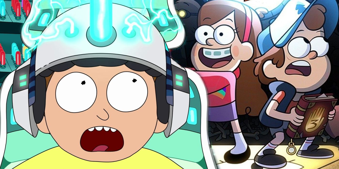 Rick & Morty's Gravity Falls Crossover Redefines Morty's Mind Blowers