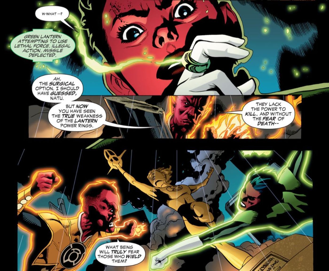 Green Lanterns Have The Most Dangerous Twist On DC’s ‘No-Kill Rule’