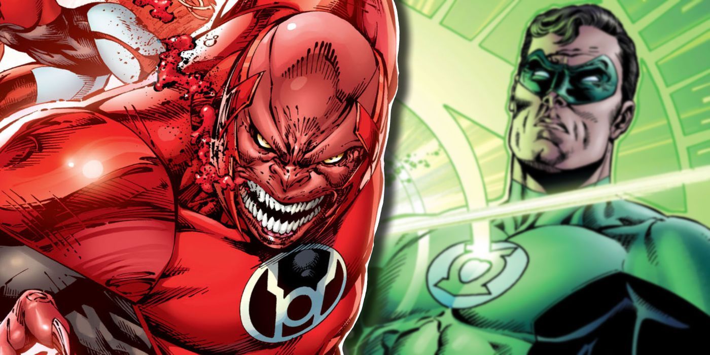 Green Lantern Red Lantern Atrocitus DC Comics