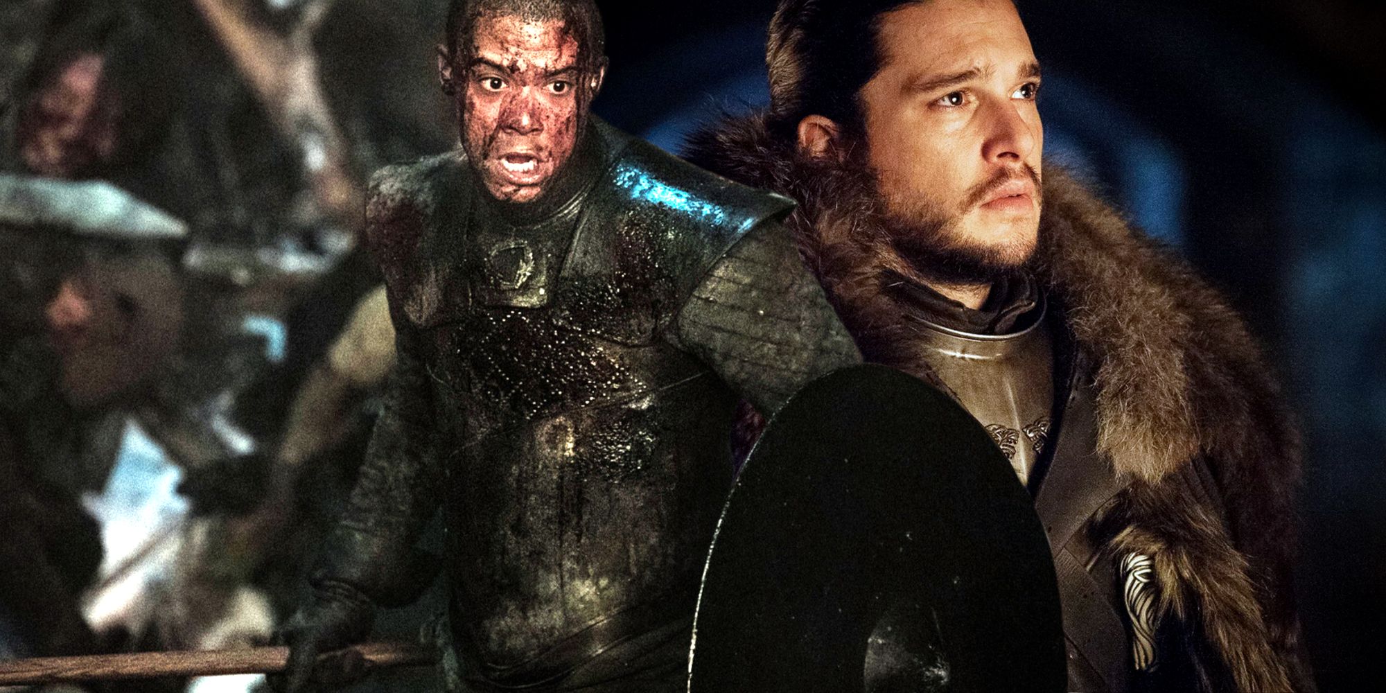 Game of Thrones - Grey Worm and Jon Snow Custom Image