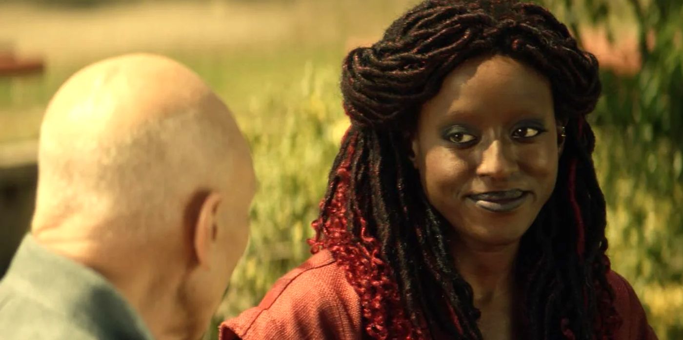 star trek picard why doesn't guinan remember picard