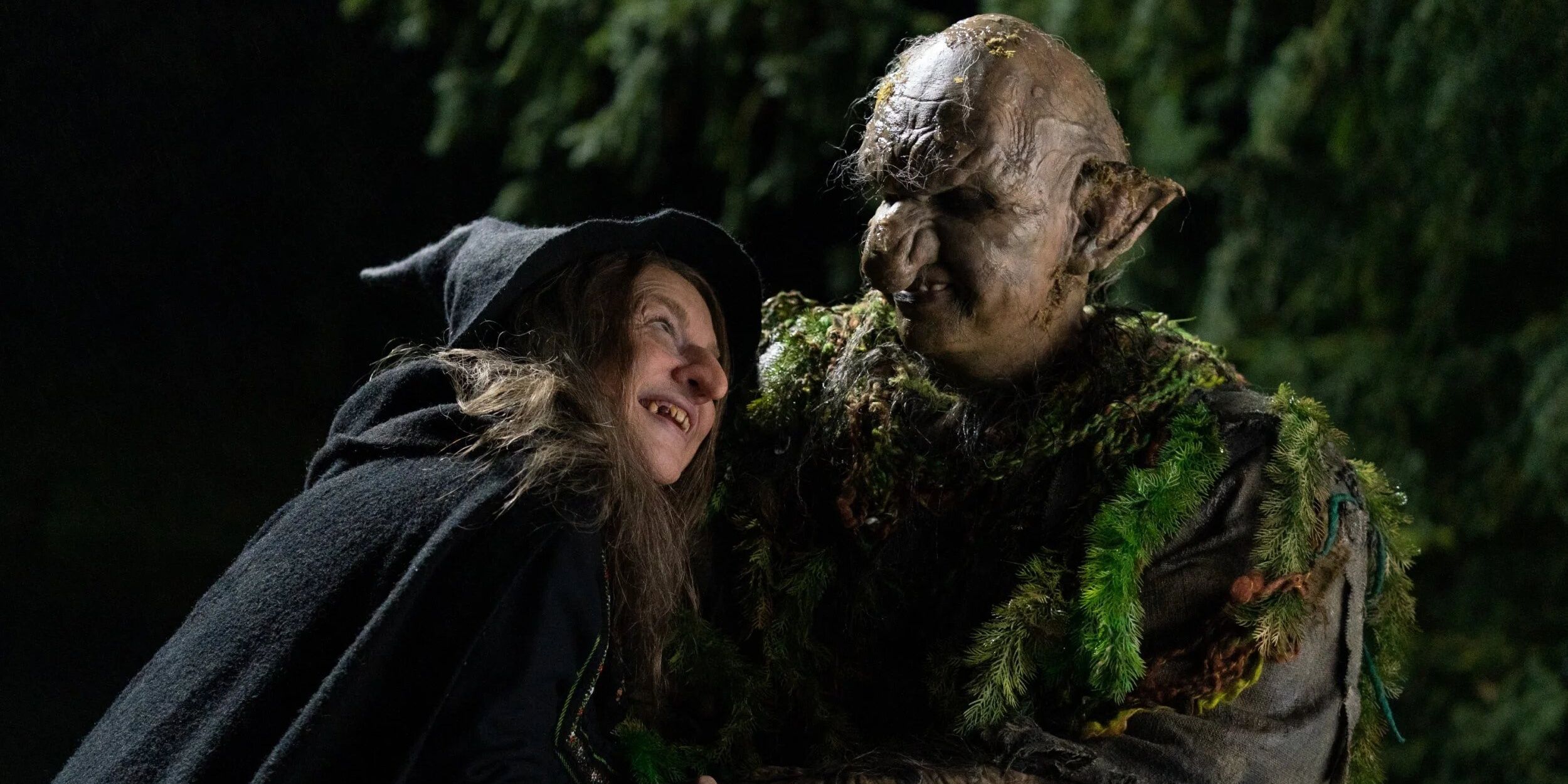 The troll hangs out with the witch in Hansel And Gretel After Ever After.