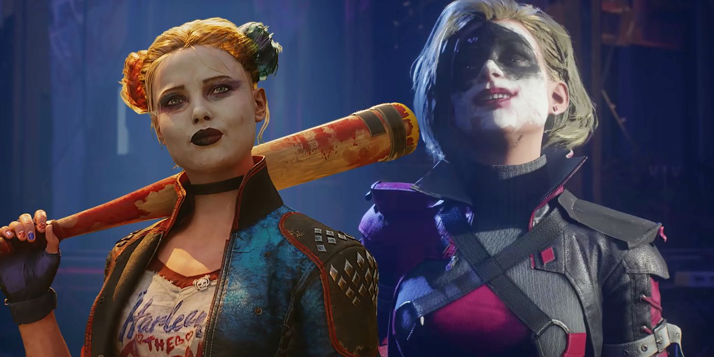 Image of Harley Quinn from Suicide Squad: Kill the Justice League and from Gotham Knights.