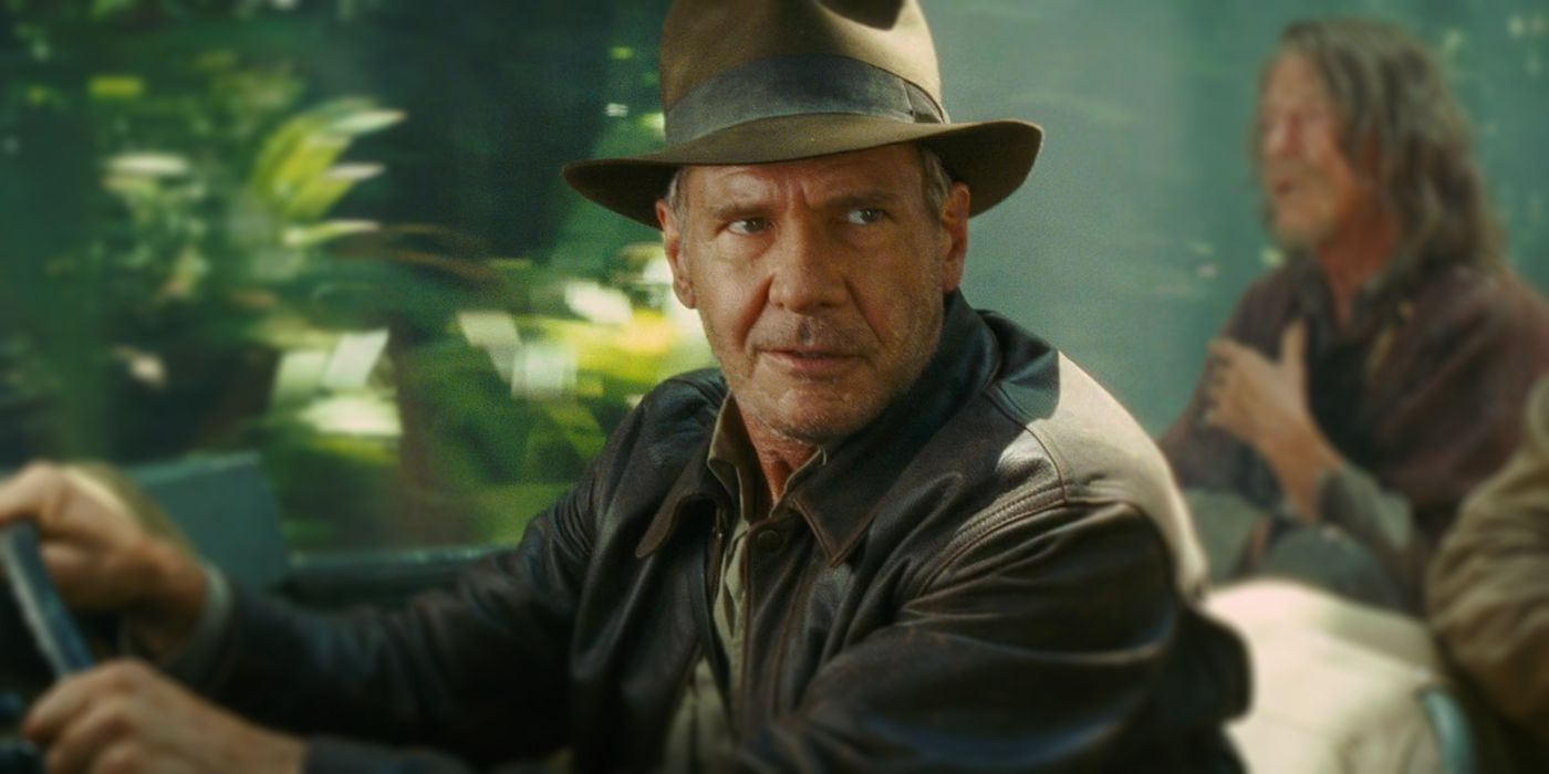 Harrison Ford di Indiana Jones dan Kerajaan Tengkorak Kristal