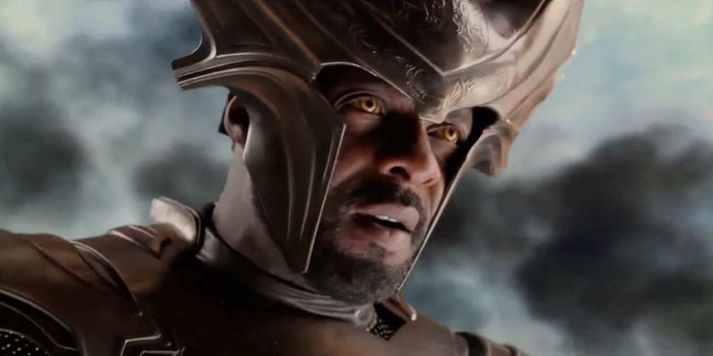 Idris Elba as Heimdall in the MCU.