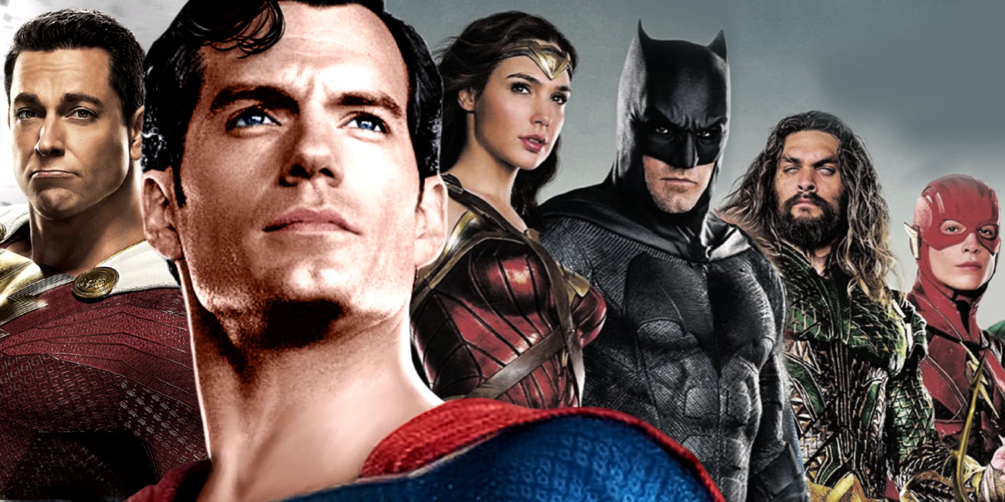 Superman de Henry Cavill e a Liga da Justiça do DCEU