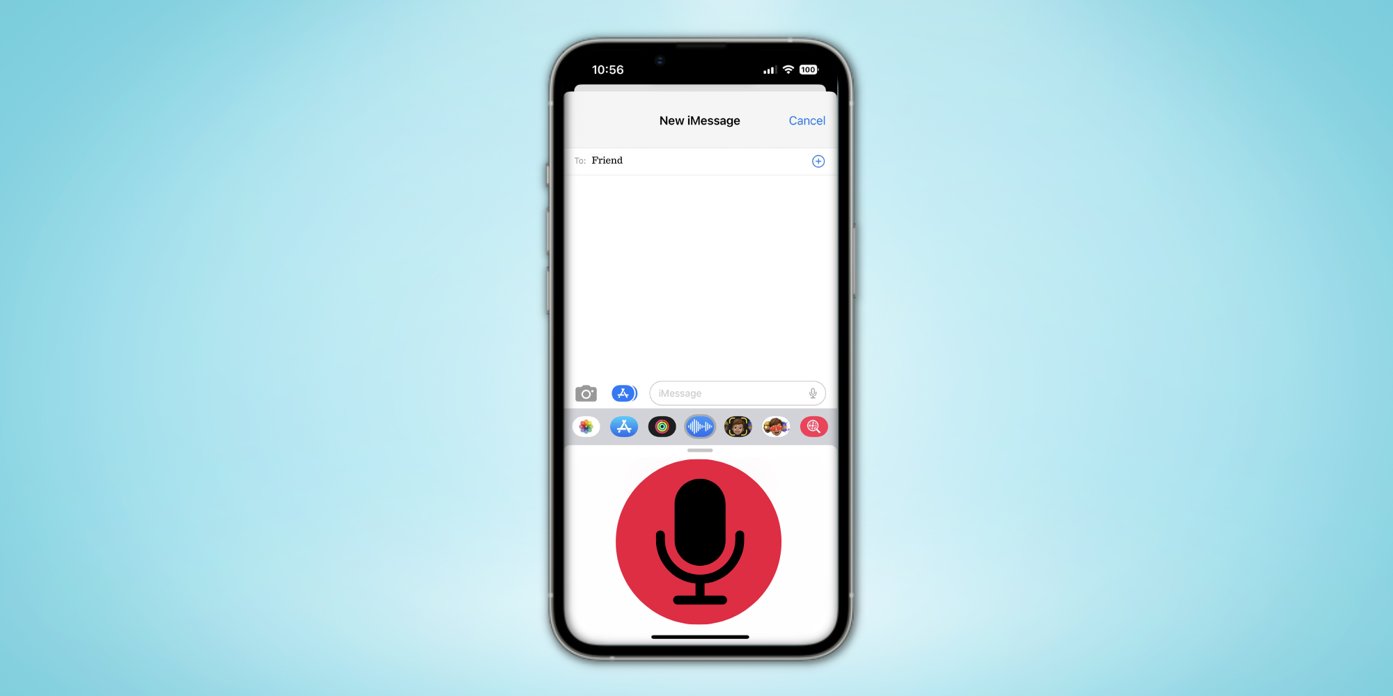 How to record voice messages on an iPhone with iOS 16