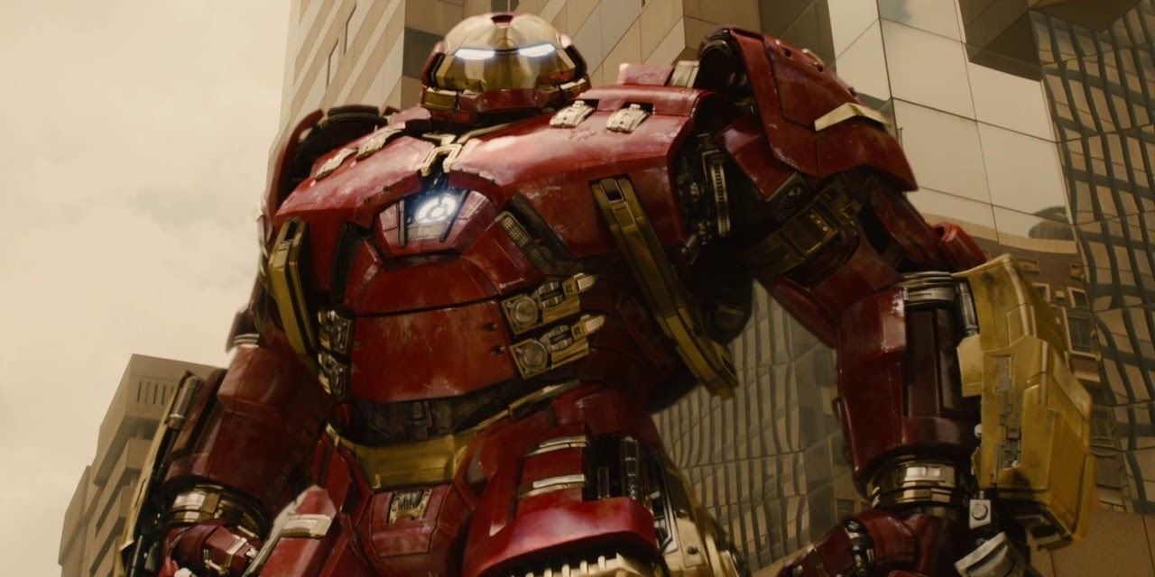 Hulkbuster in the street in Avengers Age of Ultron 