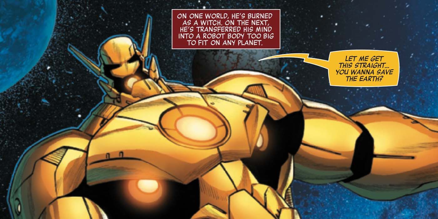 Iron Man Galactus Marvel Comics