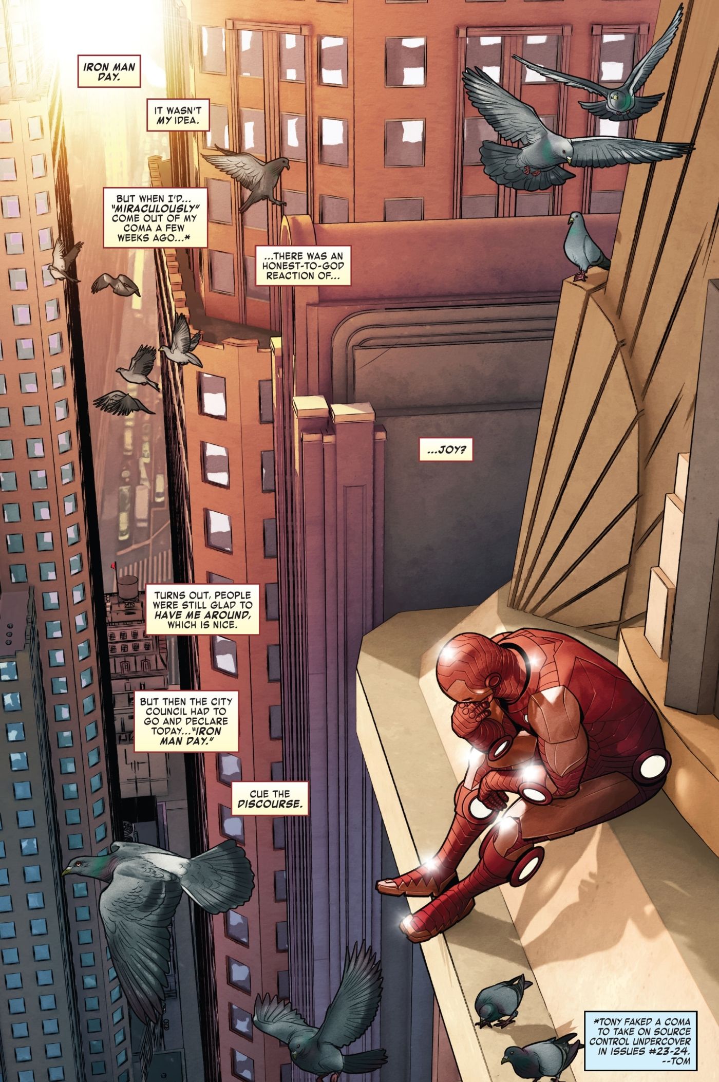 Marvel Comics flipped Iron Man's MCU legacy.