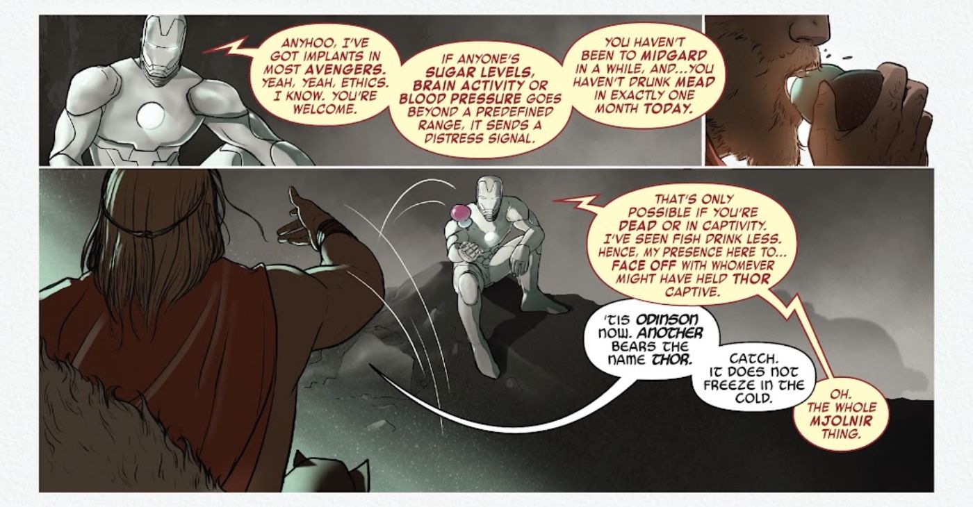 Implante de Thor do Homem de Ferro