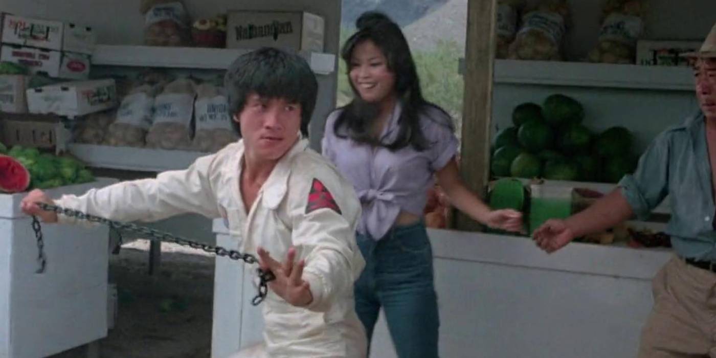 Jackie Chan em Canonball Run II pic