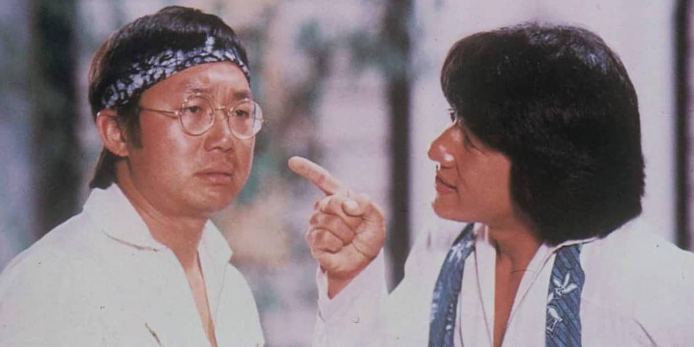 Jackie Chan na foto do filme The Canonball Run