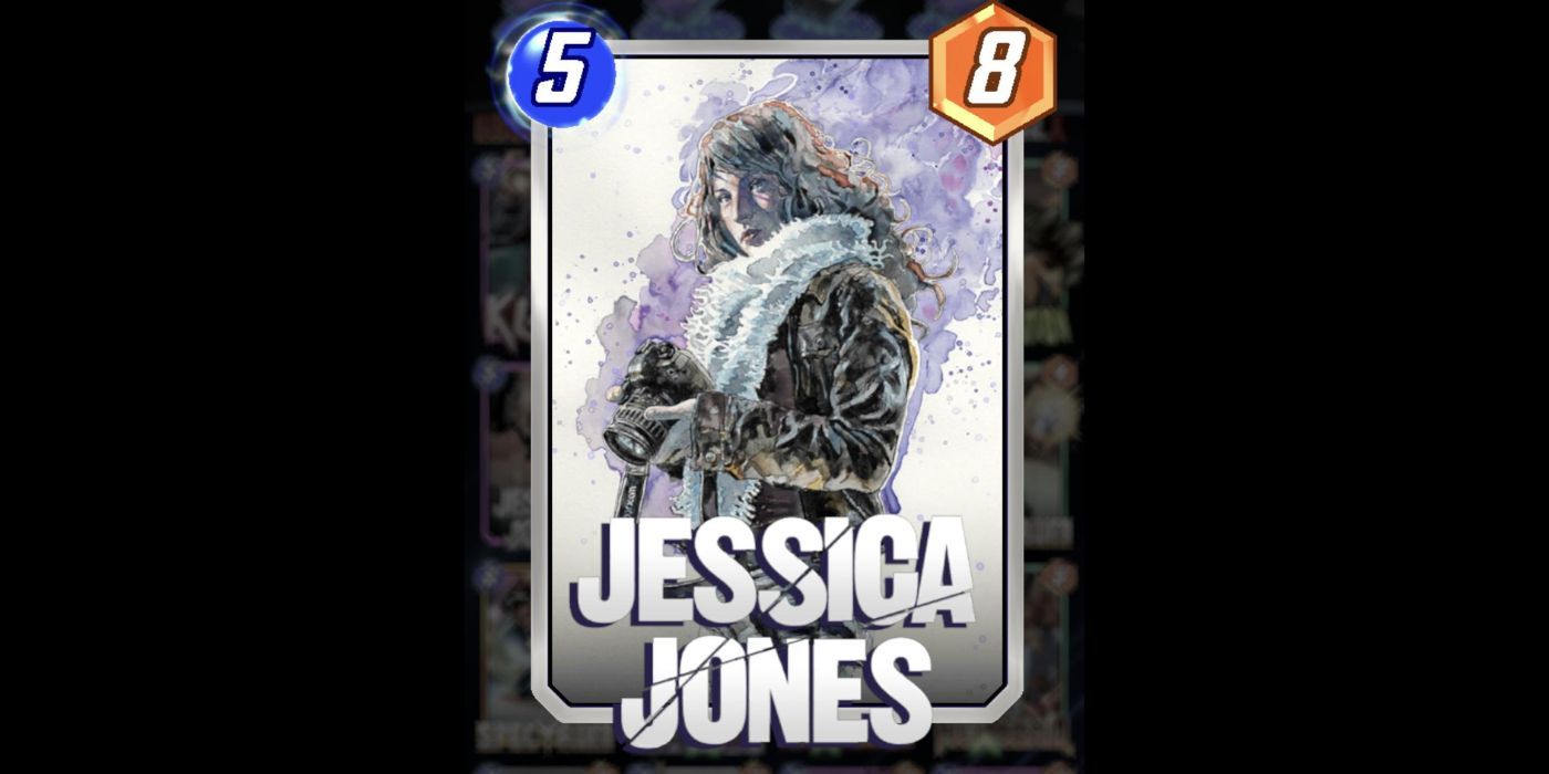 Jessica Jones variant Marvel Snap