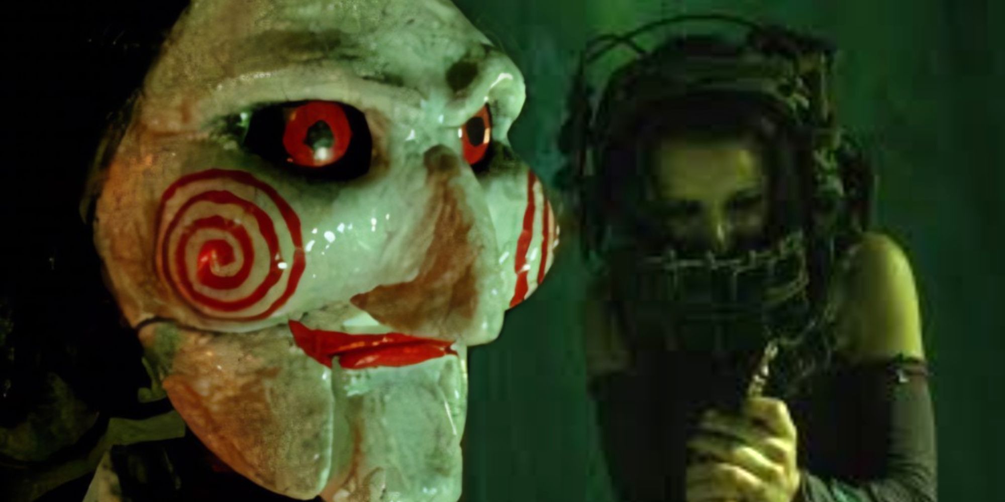 Jigsaw and Amanda Young in Saw 2004