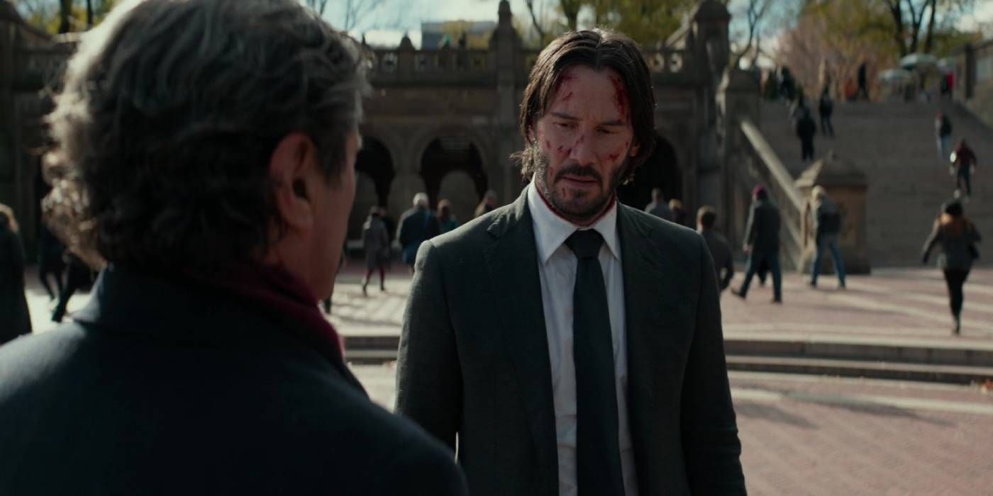 John speaks to Winston at the end of John Wick Chapter 2