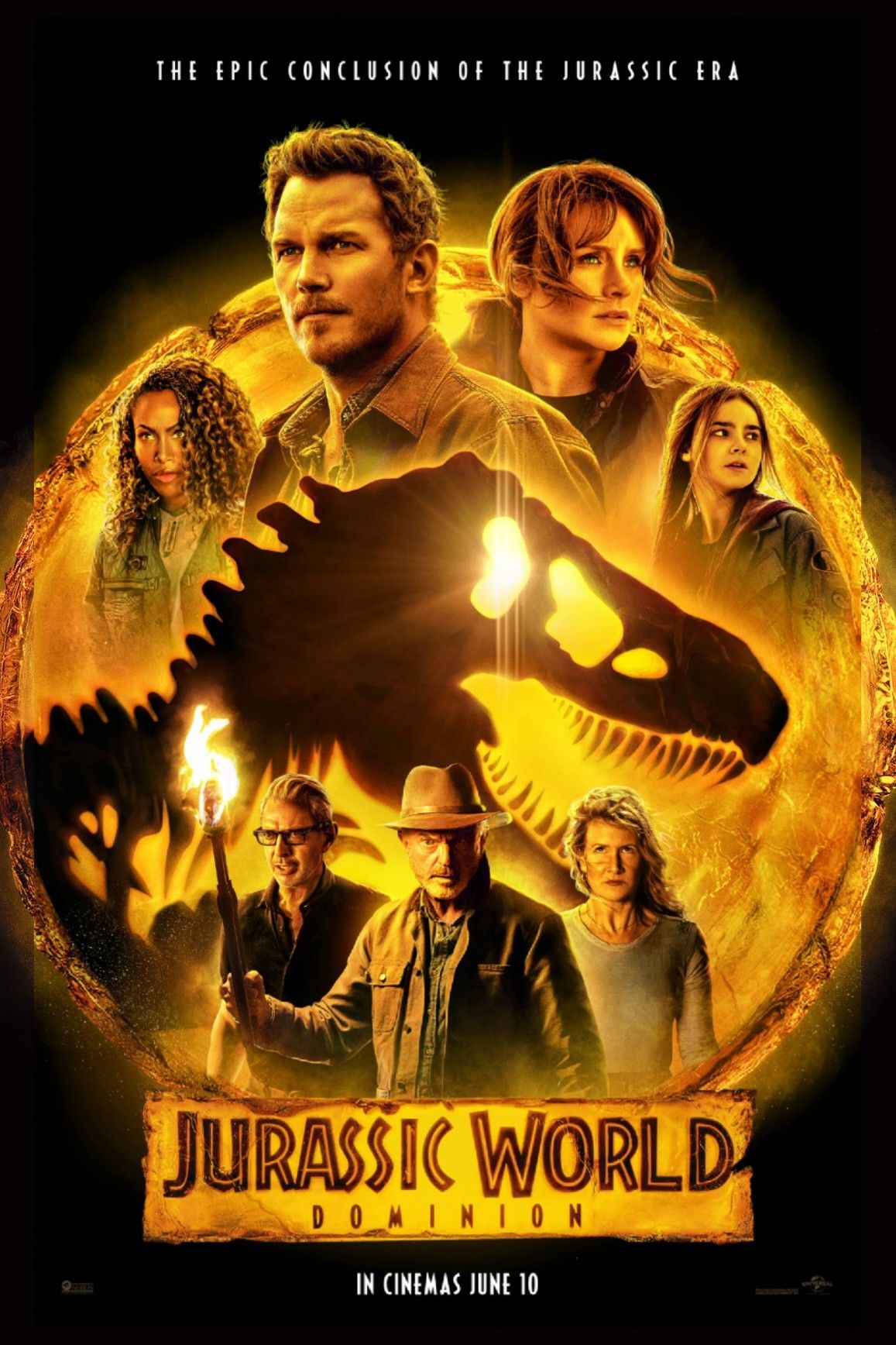 Jurassic World Dominion Theatrical Poster