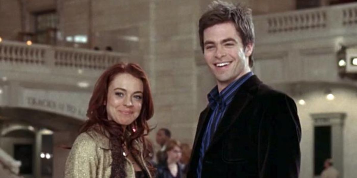 Lindsey Lohan and Chris Pine in Just My Luck