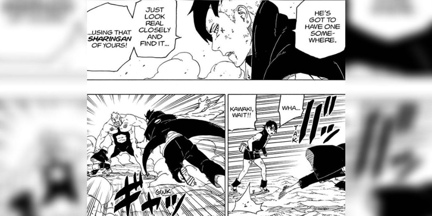Sasuke é um péssimo pai em Boruto, e o Sharingan de Sarada prova isso