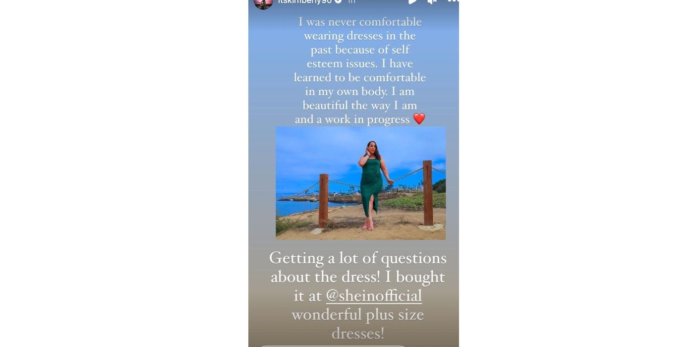 Kim Menzies de 90 Day Fiancé no Instagram