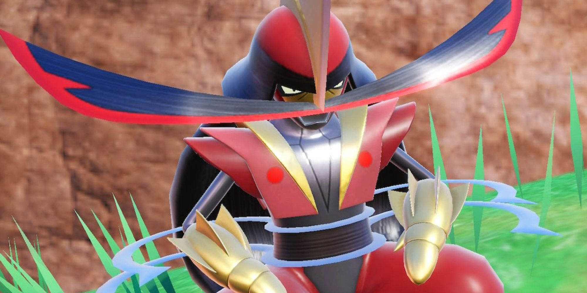 Samurai-like Kingambit in Pokémon Scarlet & Violet.