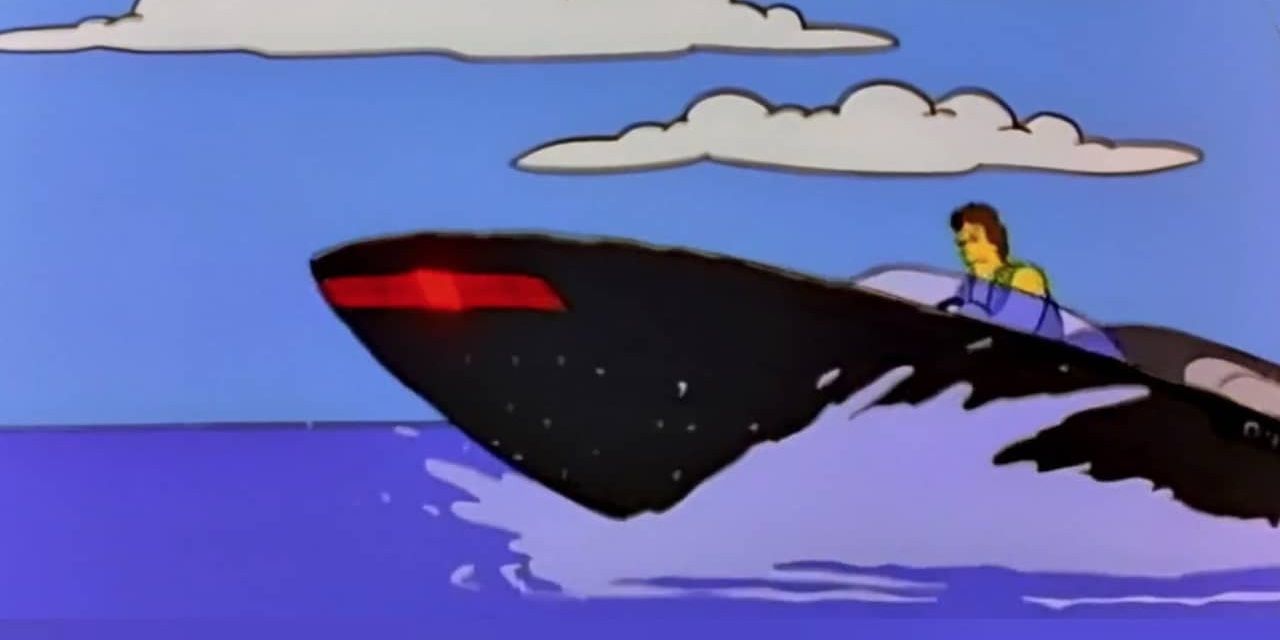Knightboat the Crime-Solving Boat in The Simpsons