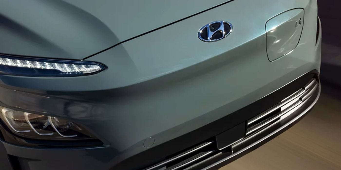 Front view of the Hyundai Kona Electric