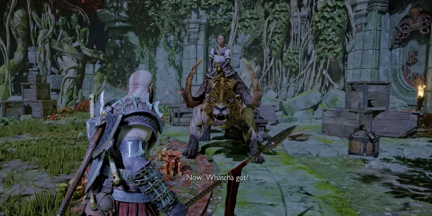 God of War Ragnarök - SEM TOMAR DANO KRATOS VS HEIMDALL Parte II #godo