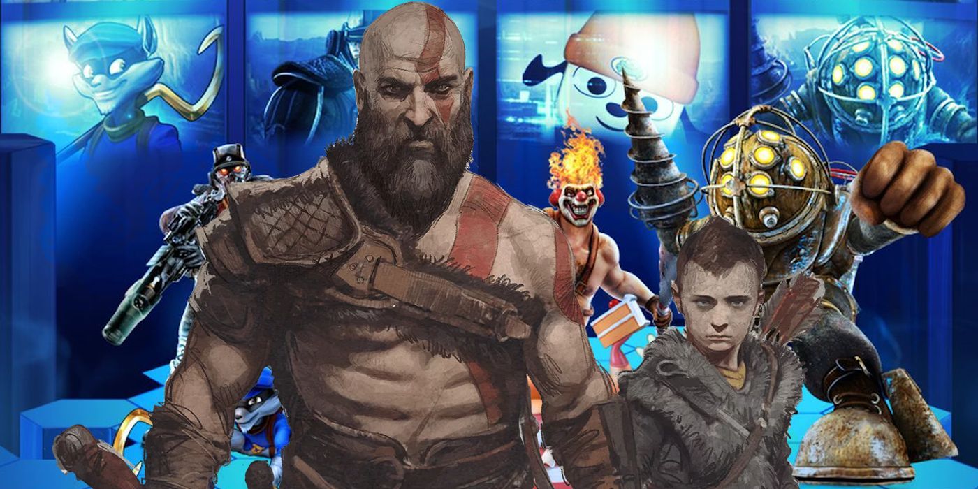 Kratos and Atreus from God of War in the roster of PlayStation All-Stars Battle Royale