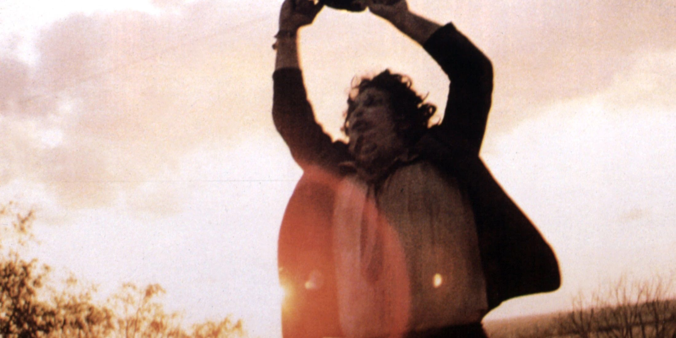 Leatherface with his chainsaw in The Texas Chain Saw Massacre